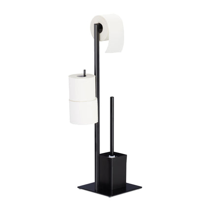 Toilet seat in black