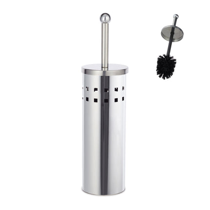 Toilet seat stainless steel round