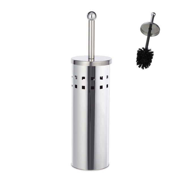 Toilet seat stainless steel round