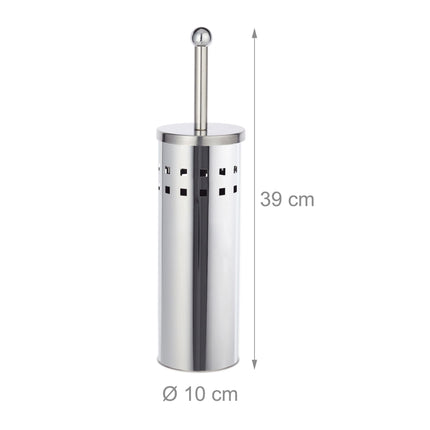 Toilet seat stainless steel round