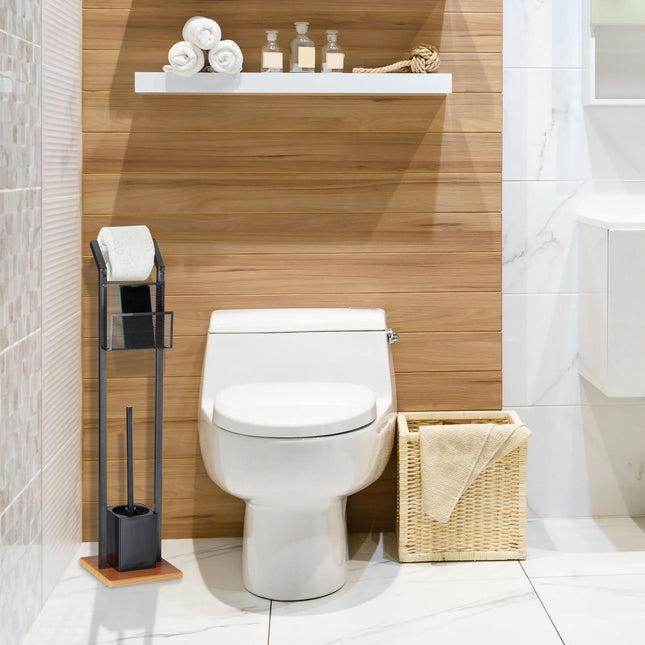 Toilet seat with tray