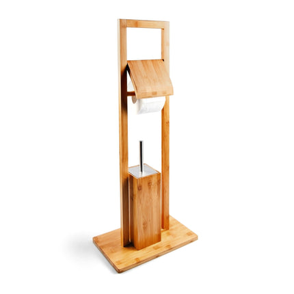 Toilet set in bamboo