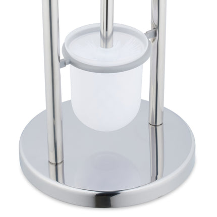 Toilet set in stainless steel