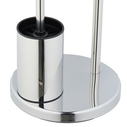 Toilet set with paper holder