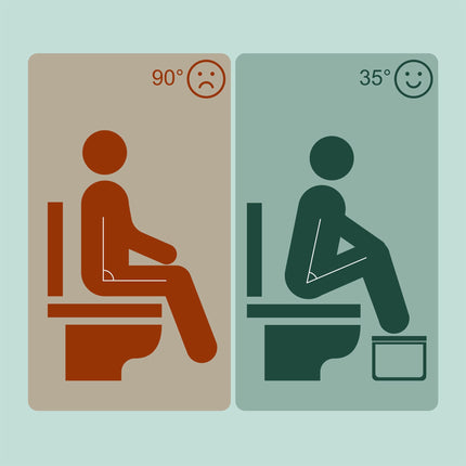 Toilet stall in bamboo and metal