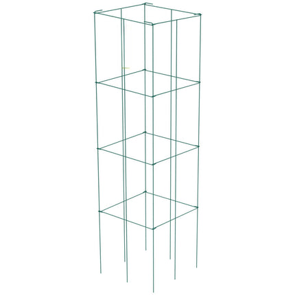 Tomato Cages, 3-Pack 39.4 in PVC-Coated Steel Towers