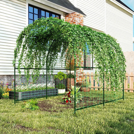 Tomato Trellis Arch, Steel, 216 cm, Dark Green