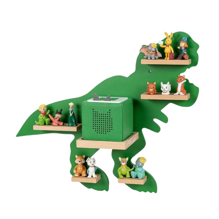Toniebox Wall Shelf with Magnetic Strips, Holds 35 Figures