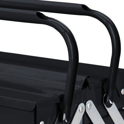 Tool box empty black