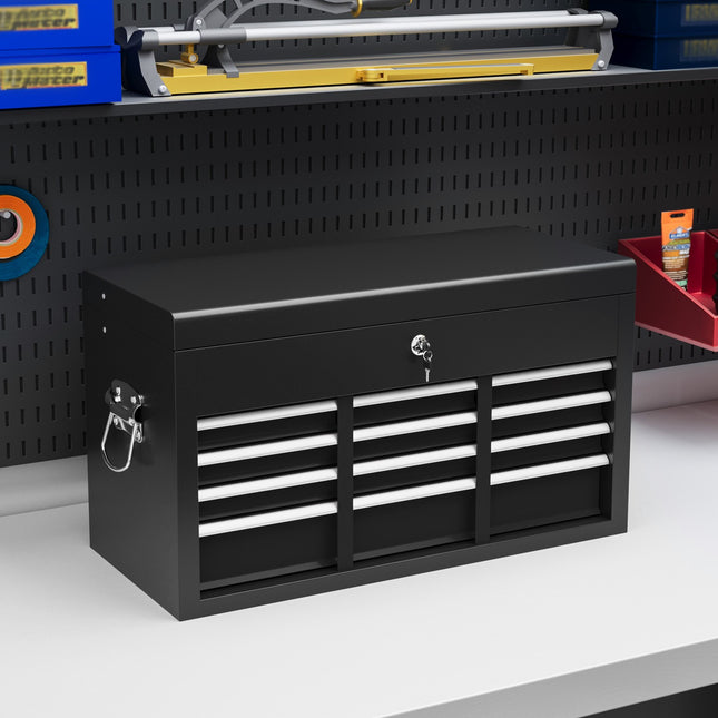 Steel tool box - 6 drawers, Lockable, 60x26x34 cm