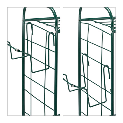Tool rack for garden