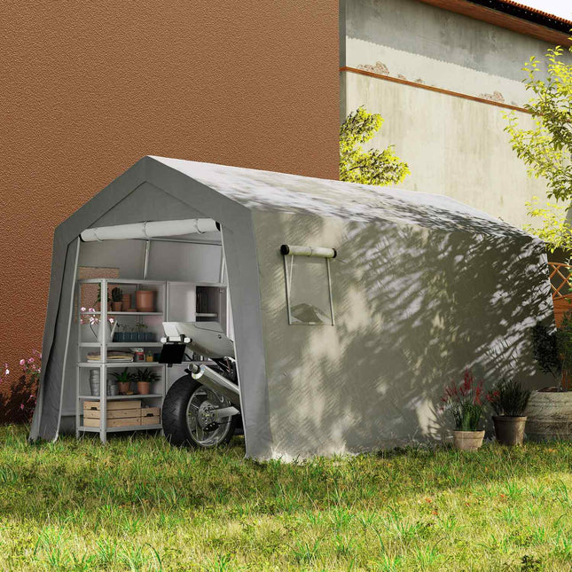 Tool shed with gable roof, waterproof and dustproof, 300x447x255cm