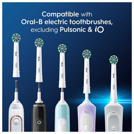 Toothbrush Head Cross Action, 9-Pack