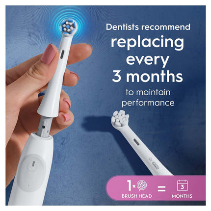 Toothbrush Heads, Gentle Care, White, Pack of 6