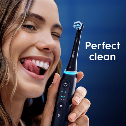 Toothbrush Heads, Ultimate Clean Black, Pack of 6
