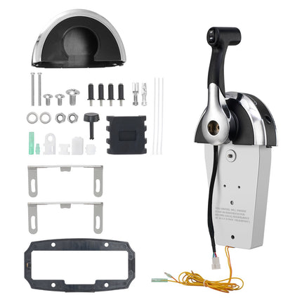 Top-Mount Outboard Remote Throttle Control Box, Trim Switch