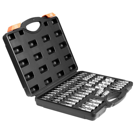 Torx Bit and E-Torx Socket Set, 60-Piece, Case
