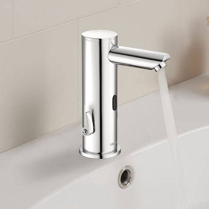 Touchless Bathroom Sink Faucet – Motion Sensor Hot Cold Mixer
