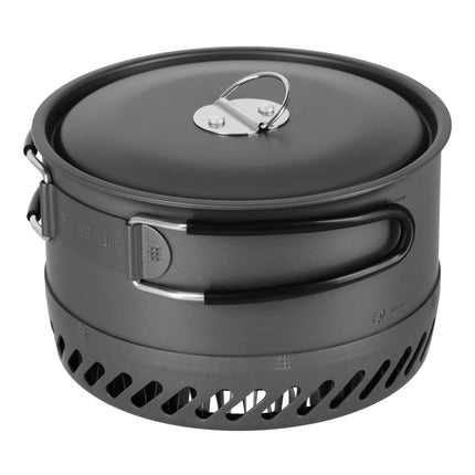 Touring Pot with Lid, Aluminum Heat Sink, 1000ml
