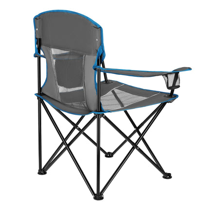 Tourist Chair, Gray, Foldable, Lightweight