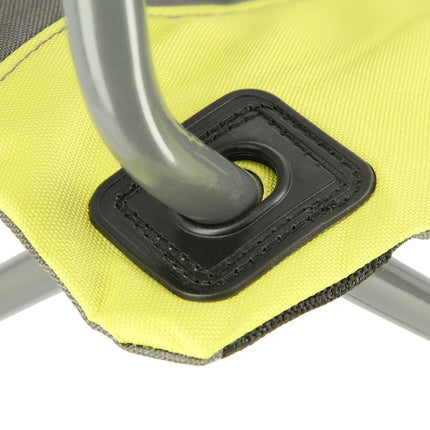 Tourist Chair, Grey-Lime, Foldable, Lightweight
