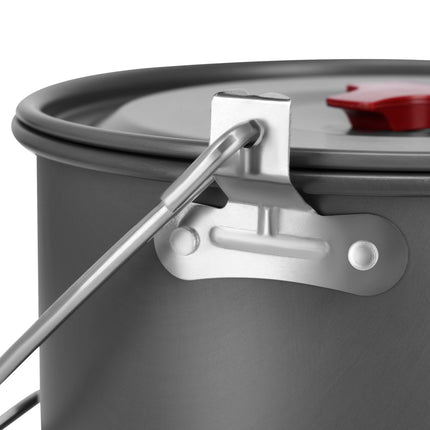 Tourist Cooking Pot with Lid, 4L Capacity