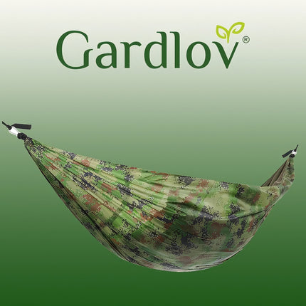 Tourist hammock Santiago Army 260x140cm Net