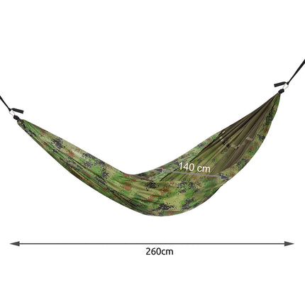 Tourist hammock Santiago Army 260x140cm Net
