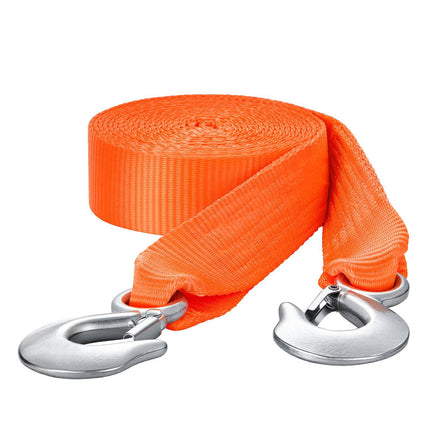 Tow Strap With Hooks, 2 In x 20 Ft, 17,000 lb Capacity