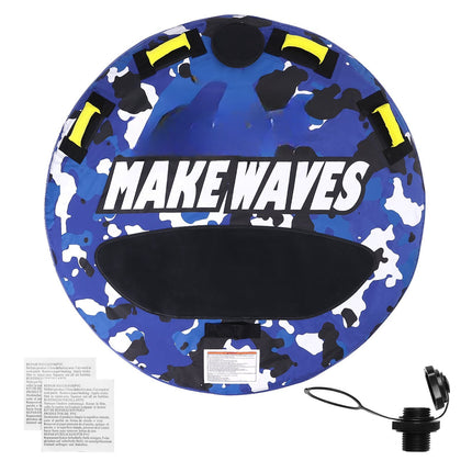 Towable Tube for Boating, 1-2 Riders, 51.8 In, 340 lb