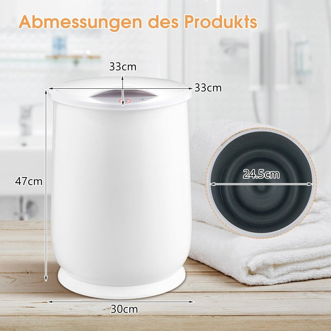 Wiadro do podgrzewania ręczników, pojemność 21 l, regulowany timer