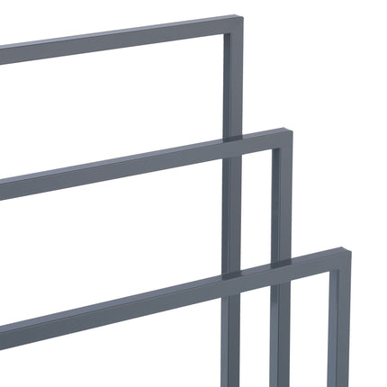 Towel hanger 3 rails anthracite