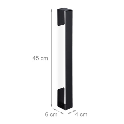 Towel rail without drilling