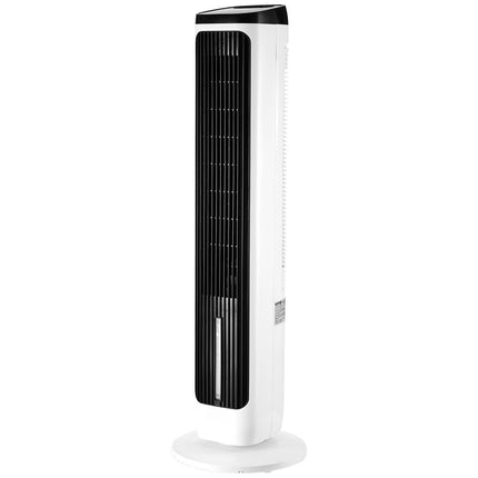 Tower Fan, 40-Inch Bladeless, 70 Oscillation, Remote