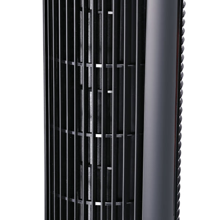 Tower pedestal fan, 3 speeds, 70° oscillation, 45W, black