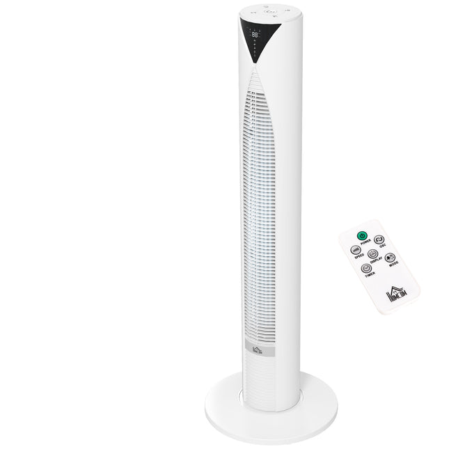 Tower Fan with Remote, 3 Speeds, 70 Oscillation