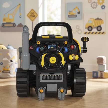 Toy Excavator Repair Set with Lights & Sound, 68 Pieces