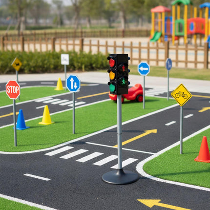 Toy Traffic Light with Light & Sound for Kids