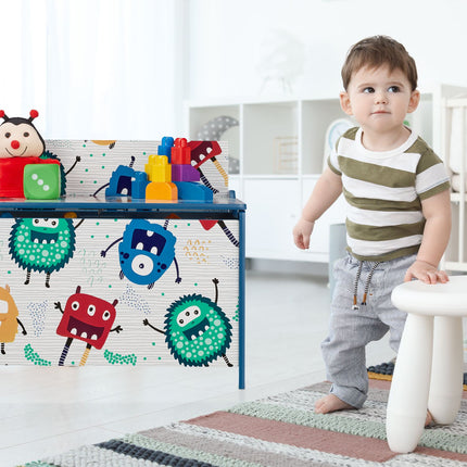 Toy box with monsters