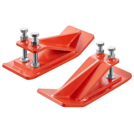 Tractor Bucket Edge Protectors 2-Pack, Steel Double-Lock