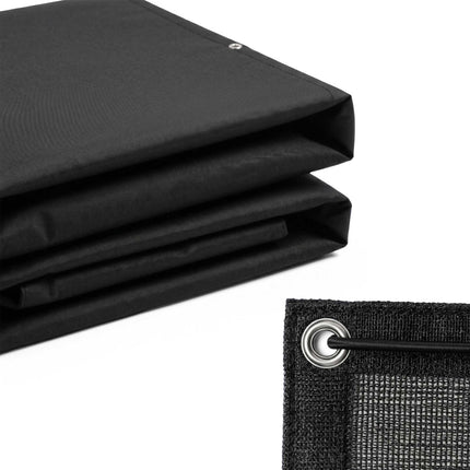 Trailer Cargo Net, Fine-Mesh, 2 x 3.5 m, Black