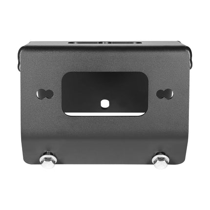 Trailer Hitch Winch Mount 2000–3600 lb, 2-Hole Steel