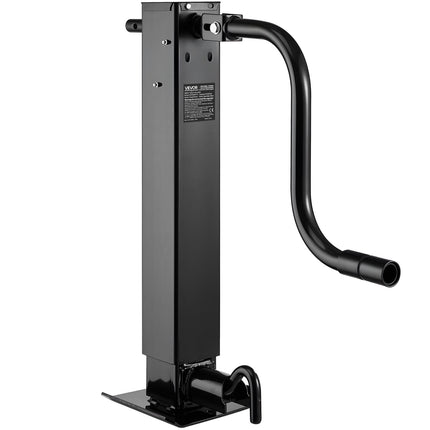 Trailer Jack 12,000 lb, Sidewind Weld-On, Drop Leg