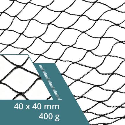 Trailer Net 2x3m Black, Durable PP Plastic