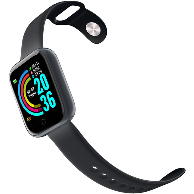 Trainerbeat Smartwatch with two bracelets Black + Green