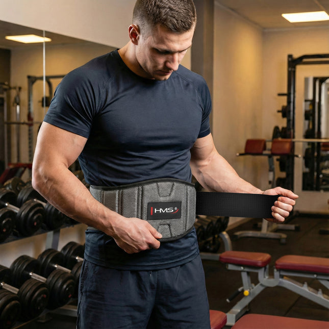 Trainingsgordel, maat L, grijs