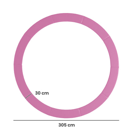 Trampoline Edge Cover, Waterproof, Tear-Resistant, Ø305 cm, Pink