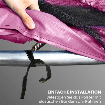 Trampoline Edge Cover, Waterproof, Tear-Resistant, Ø305 cm, Pink