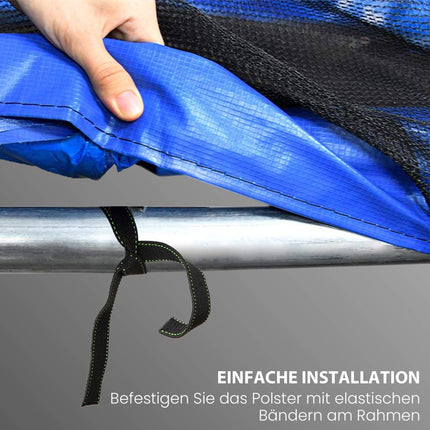 Trampoline Safety Pad, Waterproof, Tear-Resistant, Ø366 cm, Blue