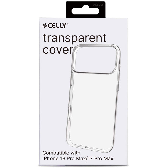 Transparent TPU Cover for iPhone 18/17 Pro Max